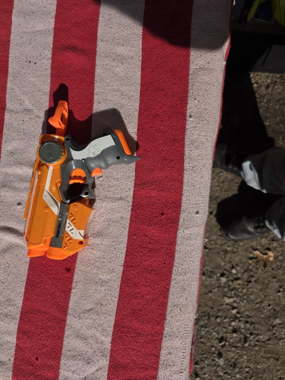 Nerf N-Strike Elite Hammershot Foam Dart Blaster Orange